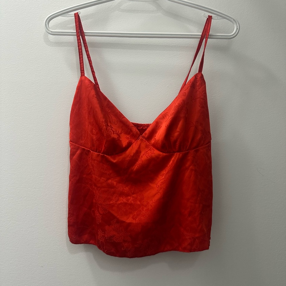 Red Camisole Top
